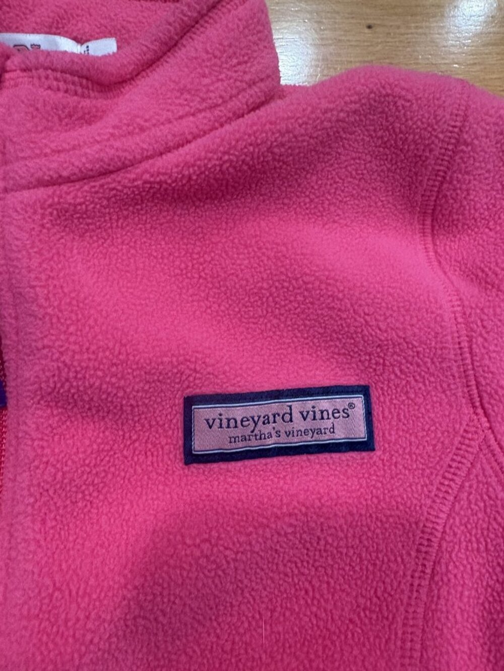 Vineyard vines Size Large (L) Fleece Full Zip Jacket with Pockets - Picture 2 of 6